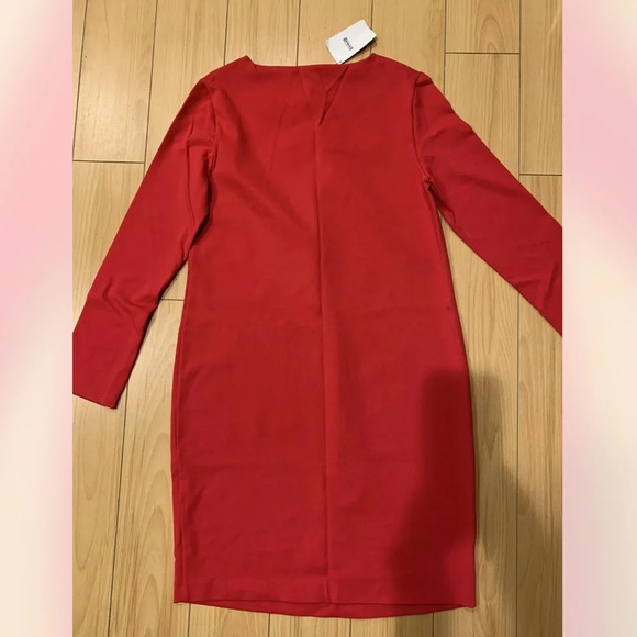 WOLFORD NWT Baily Boatneck Dress Lipstick Red - Picture 9 of 9